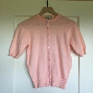 Vintage Cashmere button up sweater small